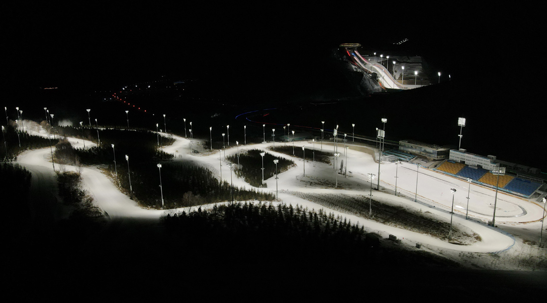 国家越野滑雪中心准备就绪